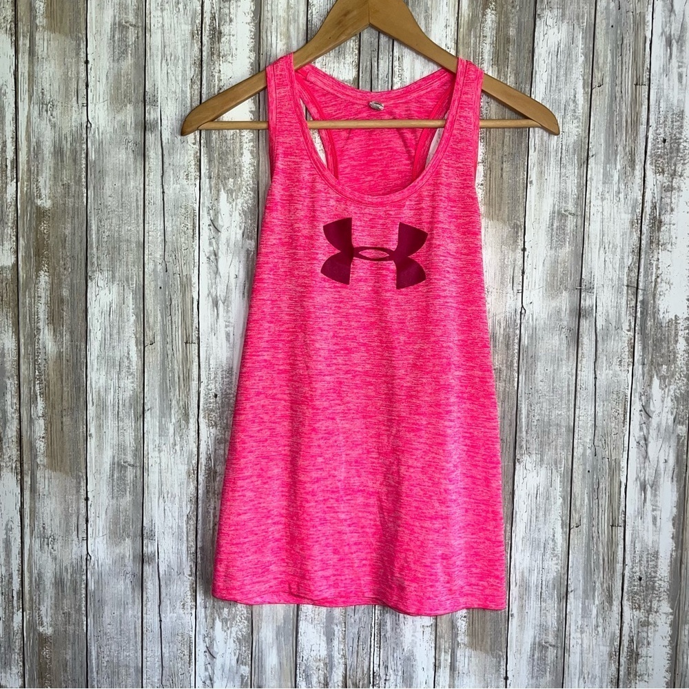 Under Armor Pink Loose Tank - Picture 2 of 6